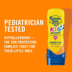 Banana Boat Kids Sport Lotion, SPF 50+, 6oz each, Twin Pack