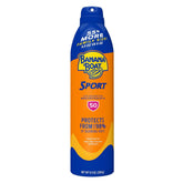 Banana Boat Sport Ultra SPF 50 Sunscreen Spray, 9.5oz, Banana Boat Sunscreen Spray SPF 50, Oxybenzone Free Sunscreen, Spray On Sunscreen, Water Resistant Sunscreen, Family Size Sunscreen, 9.5oz