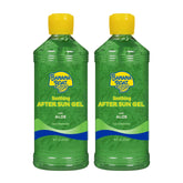 Banana Boat Soothing After Sun Gel with Aloe Twin Pack | Aloe Vera Gel, Sunburn Relief, After Sun Care, 16 fl oz each