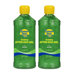 Banana Boat Soothing After Sun Gel with Aloe Twin Pack | Aloe Vera Gel, Sunburn Relief, After Sun Care, 16 fl oz each