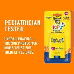 Banana Boat Sport Kids Sunscreen Stick SPF 50, 0.5oz | Travel Size Sunscreen for Kids, Childrens Sunblock SPF 50, Oxybenzone Free, 0.5oz