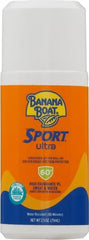 Banana Boat Sport Ultra SPF 60 Roll On Sunscreen, 2.5Fl Oz | Travel Size Sunscreen Roller, Roll On Sunblock SPF 60, Oxybenzone Free, Water Resistant, 2.5Fl Oz